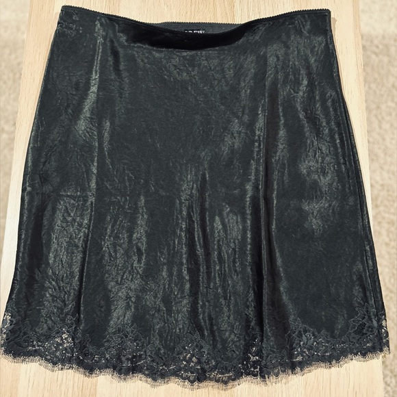 Jcrew Gwen Lace-trim Slip Skirt - Picture 1 of 3